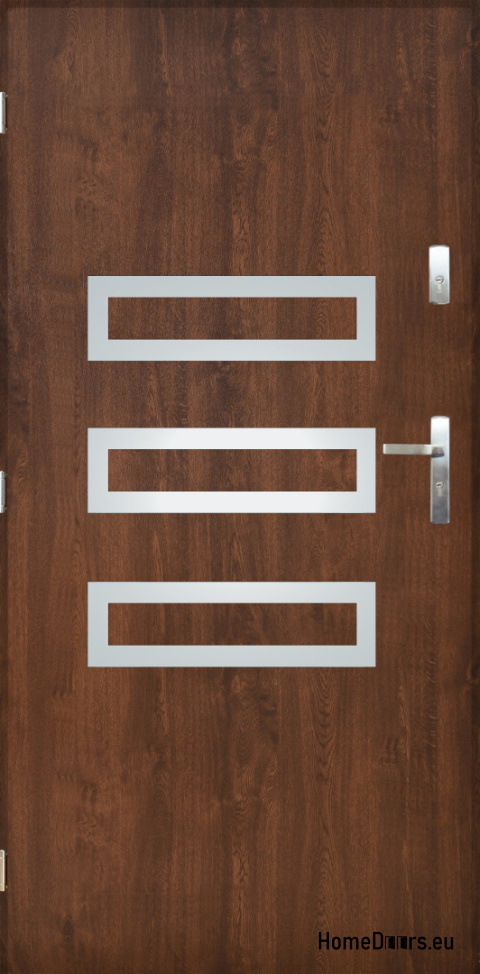 Solid exterior door A-4 INOX 70/80/90/100 Solid exterior door A-4 INOX 70/80/90/100