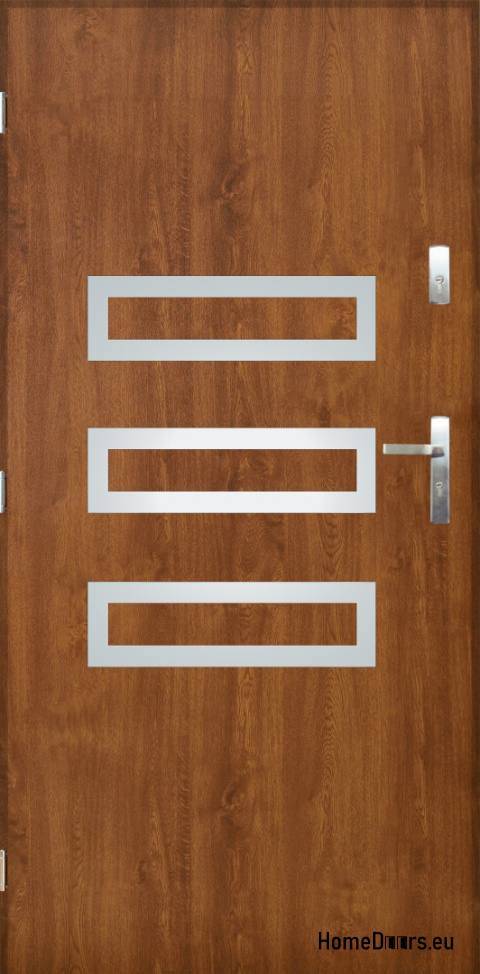 Solid exterior door A-4 INOX 70/80/90/100 Solid exterior door A-4 INOX 70/80/90/100