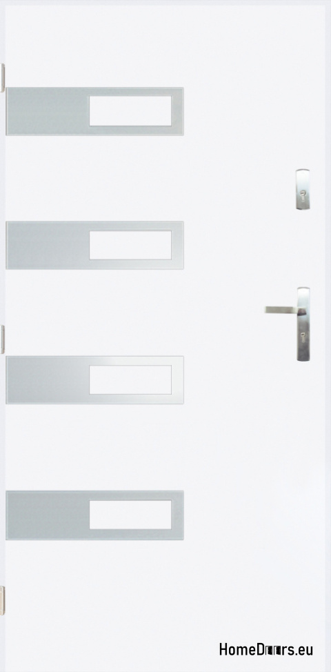 Solid exterior door A-5 INOX 70/80/90/100 Solid exterior door A-5 INOX 70/80/90/100