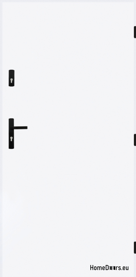 Solid exterior doors FLAT BLACK 70/80/90/100 Solid exterior doors FLAT BLACK 70/80/90/100
