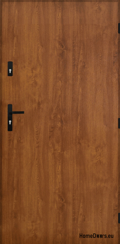 Solid exterior doors FLAT BLACK 70/80/90/100 Solid exterior doors FLAT BLACK 70/80/90/100