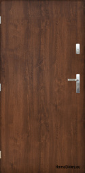 Solid flat exterior doors INOX 70/80/90/100