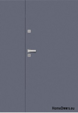 DOUBLE-LEAF ENTRANCE DOOR SMOOTH LACQUER 140 Right, IN STOCK