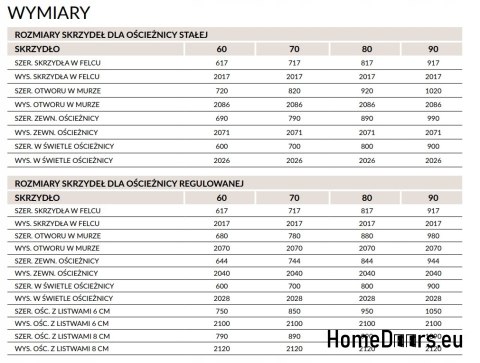 Interior glazed room doors ARTEO Room 70