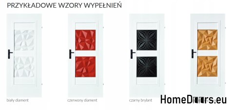 Drzwi pełne wewnętrzne pokojowe Kwadro 80 Drzwi pełne wewnętrzne pokojowe Kwadro 80