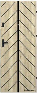 Acoustic interior doors CLASSIC SET 7 80 premium colours