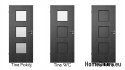 Tina Room 80 Panel Interior Doors Lacquered Colors