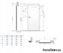 Gemelli Frame Interior Door Full 70 FRESH Colours