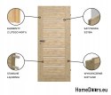 Gemelli WC 80 FRESH Interior Frame Door Colours