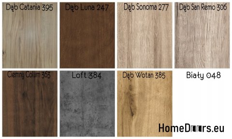 Drzwi Wewnętrzne Ramowe Negra WC 60 FRESH Kolory Drzwi Wewnętrzne Ramowe Negra WC 60 FRESH Kolory