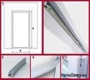PVC OFFICE SHOP EXTERIOR DOORS 100/200 RIGHT WHITE GLAZED PVC OFFICE SHOP EXTERIOR DOORS 100/200 RIGHT WHITE GLAZED