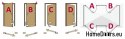 PVC OFFICE SHOP EXTERIOR DOORS 100/200 RIGHT WHITE GLAZED