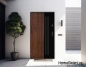 Exterior Door PANTOR ALPINE-PASIVE 02 Left 90 Golden Oak Thick72mm Warm