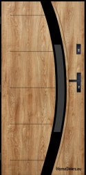 Exterior Door PANTOR SATURN 03 Left 100 TURNER OAK Thick 72mm Warm
