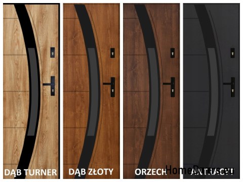 Exterior Door PANTOR SATURN 03 Left 100 Golden Oak Thick 72mm Warm Exterior Door PANTOR SATURN 03 Left 100 Golden Oak Thick 72mm Warm