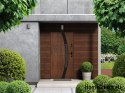 Exterior Door PANTOR SATURN 03 Left 100 Golden Oak Thick 72mm Warm