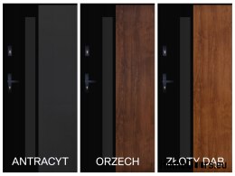 Exterior Door PANTOR ALPINE-PASIVE 01 Right 90 Anthracite Thick72mm Warm