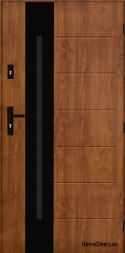 PANTOR ALPINE-PASIVE 03 Exterior Door Right 90 Golden Oak Thick 72mm