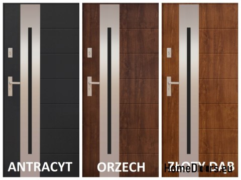 PANTOR ALPINE-PASIVE 04 Exterior Door Right 90 Golden Oak Thick 72mm PANTOR ALPINE-PASIVE 04 Exterior Door Right 90 Golden Oak Thick 72mm