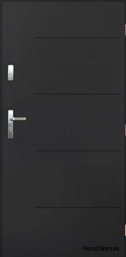 Polish exterior door SAMBA 80 RIGHT anthracite Polish exterior door SAMBA 80 RIGHT anthracite