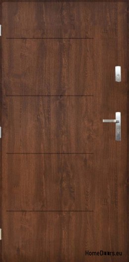 Exterior doors Polish SAMBA 90 Left walnut