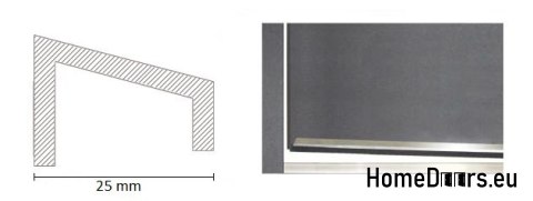 Polish exterior door SAMBA 90 RIGHT golden oak Polish exterior door SAMBA 90 RIGHT golden oak
