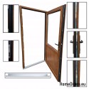 PVC BALCONY EXTERIOR DOORS