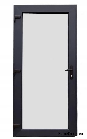PVC OFFICE SHOP DOORS 100/200 ANTHRACITE/WHITE GLAZED PVC OFFICE SHOP DOORS 100/200 ANTHRACITE/WHITE GLAZED