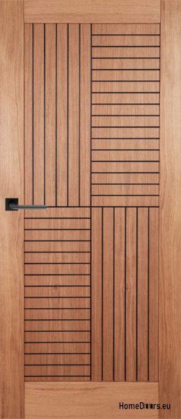 Premium Lacquered Wooden Door Montenegro MN-2 70