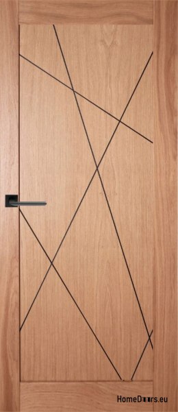Premium Lacquered Wooden Door Montenegro MN-3 70