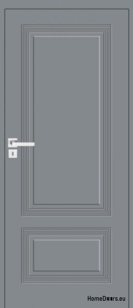 Milled pine wooden door with fixed frame Boston BS-2 90 Milled pine wooden door with fixed frame Boston BS-2 90
