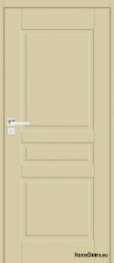 Milled pine wooden door with a fixed frame Boston BS-7 70