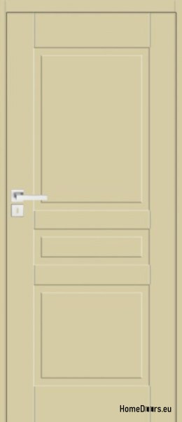 Milled pine wooden door with a fixed frame Boston BS-7 70