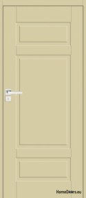 Milled pine wooden door with fixed frame Boston BS-8 90