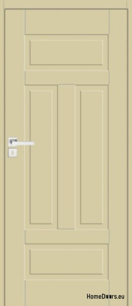 Milled pine wooden door with a fixed frame Boston BS-9 90