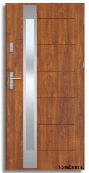 BREMA INOX exterior door with one-way mirror, THICK 70mm, OFF-THE-SHELF, 90 P BREMA INOX exterior door with one-way mirror, THICK 70mm, OFF-THE-SHELF, 90 P