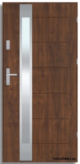 BREMA INOX exterior door with one-way mirror, THICK 70mm, OFF-THE-SHELF, 90 P BREMA INOX exterior door with one-way mirror, THICK 70mm, OFF-THE-SHELF, 90 P