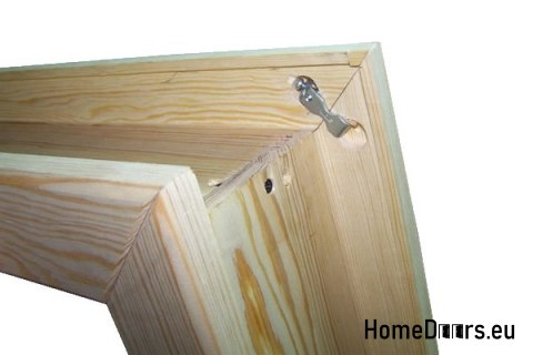Milled pine wooden doors with a fixed frame Boston BS-11 60 Milled pine wooden doors with a fixed frame Boston BS-11 60