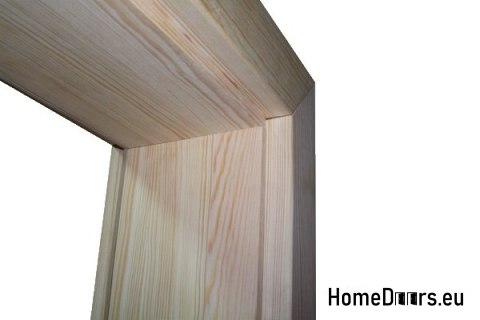 Milled pine wooden doors with a fixed frame Boston BS-11 60 Milled pine wooden doors with a fixed frame Boston BS-11 60