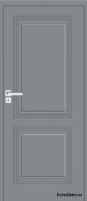 Milled pine wooden door with a fixed frame Boston BS-3 60
