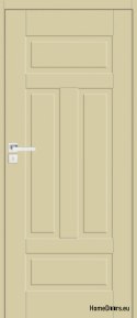 Milled pine wooden door with a fixed frame Boston BS-9 60