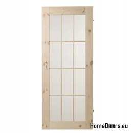 Pine interior doors Lamin Glass Pine Knotted 70