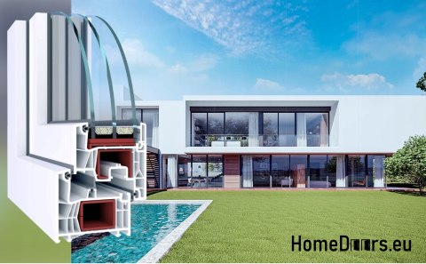 Window Turn-tilt windows to size double-leaf window white Window Turn-tilt windows to size double-leaf window white