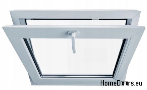 OKNO PCV UCHYLNE 600x500 / 60x50 MOCNE CIEPŁE BIAŁE, OKNO PCV UCHYLNE 600x500 / 60x50 MOCNE CIEPŁE BIAŁE,