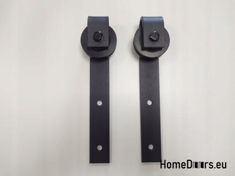 Sliding door 70 wall-mounted ALFA LOFT P 01 Anthracite 74 + sliding system