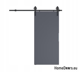 Sliding door 80 wall-mounted ALFA LOFT A 04 Anthracite 85 + sliding system