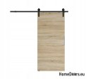 Sliding door 80 wall-mounted ALFA LOFT P 01 Oak Sonoma 85+sliding system