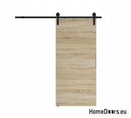 Sliding door 80 wall-mounted ALFA LOFT P 01 Oak Sonoma 85+sliding system