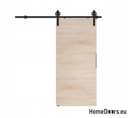 Sliding door 90 wall mounted ALFA LOFT P 01 Norwegian beech 95+sliding system