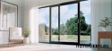 Sliding balcony terrace window HSL 200x210 right ant thhracite